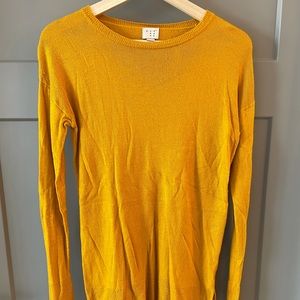 A New Day Mustard Yellow Sweater